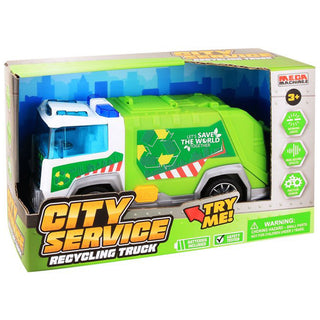 City Service Recycling Truck