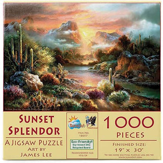 Sunsout Puzzle 1000pc Sunset Splendor