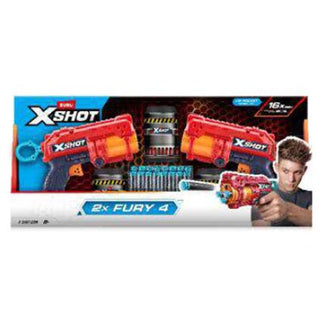 X Shot Fury 4 2Pk