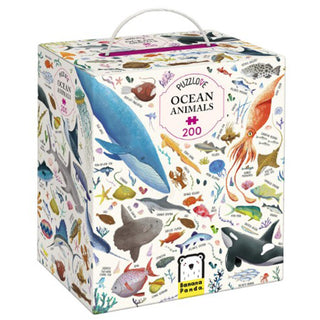 Banana Panda Puzzlove Puzzle 200pc Ocean Animals