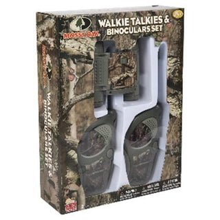 Mossy Oak Walkie Talkies And Binoculars Set