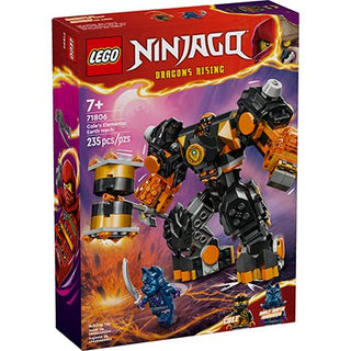 Lego Ninjago Coles Elemental Earth Mech 235pc