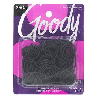 Goody Rubber Band Black 250pcs D6