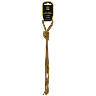 Boot Laces Yellow Brown 1 Pair 72in