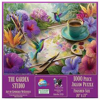 Sunsout Puzzle 1000pc The Garden Studio