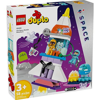 Lego Duplo Town 3 In 1 Space Shuttle Adventure 58pc