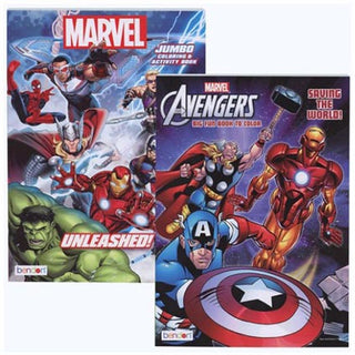 Colouring Book 80Pg Avengers Asst