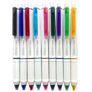 Zebra Trazo Ball Point Pen Asst 2pk 12 pc Clip Strip