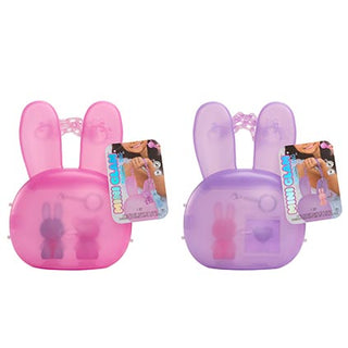 Mini Glam Bunny Purse with Cosmetics Asst