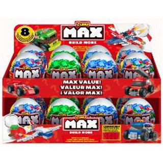 Max Build More Construction Bricks Egg Capsule Series 1 CDU16