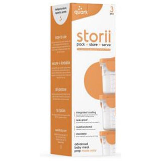 Quark Storii Baby Food Storage Container 3pk