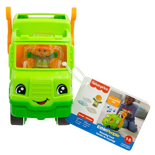 Little People Large Recycling Truck