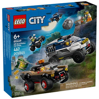 Lego City Off-Road Police Car Chase 467pcs
