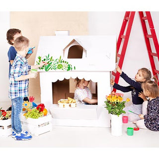 Tektorado Colouring Large Blooming House