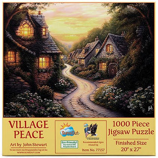 Sunsout Puzzle 1000pc Village Peace