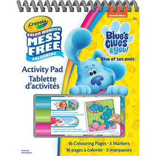 Crayola Colour Wonder Activity Pad Blue Clues
