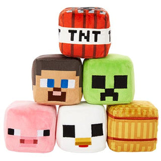 Minecraft Basic Blocks Plush Asst CDU27