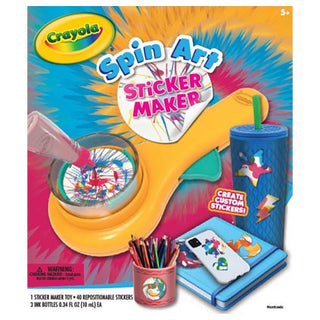 Crayola Spin Art Sticker Maker