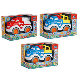 Press and Go Rescue Trucks Asst