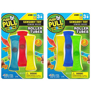 Sensory Toy Push and Pull Roller Tubes