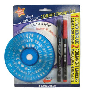 Staedtler Lumocolor Marker CD and DVD Label Set