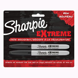 Sharpie Marker Extreme Black 2pk