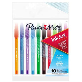 Paper Mate Inkjoy Ballpoint Pen Fashion Colours 10pk