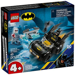 Lego Super Heroes DC Batman and Batmobile Vs Mr Freeze 63pcs