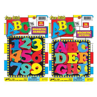 Fun With Magnetic Letters and Numbers 26pc