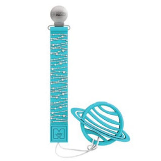 Malarkey Kids Silicone Teether and Tether Stars and Saturn