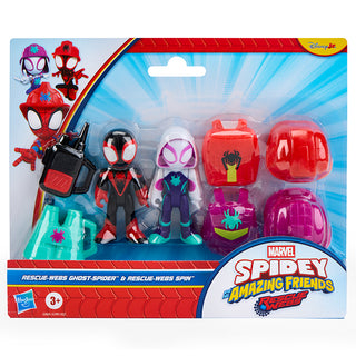 Marvel Spidey and Friends Rescue Miles Ghost 2Pk