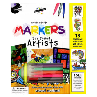 Spice Box Picasso Create Art with Markers