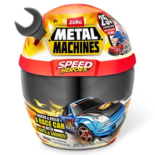 Metal Machines Speed Heroes Series 1 Helmet Playset