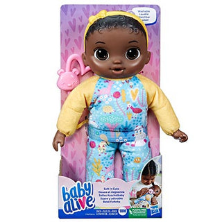Baby Alive Soft N Cute Black Hair