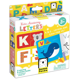 Banana Panda Kid Academy Playset Letters