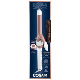 Conair Infiniti Pro Double Ceramic Curling Iron 1in