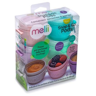 Melii Snap and Go Pods 6pc Set D6