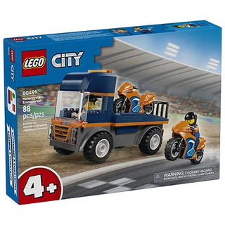 Lego City Motorcycle Transporter