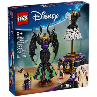 Lego Disney Maleficent and Cruella De Vil Dresses 524pcs