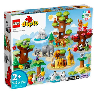 Lego Duplo Town Wild Animals Of The World 142pc