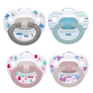 Nuk Fashion Pacifier Size 2 2pk Asst D4