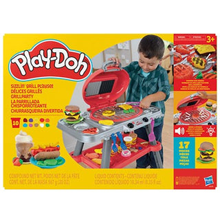 PlayDoh Kitchen Creations Sizzlin' Grill Playset