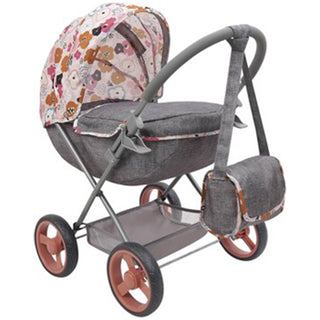 Flora Cozy Doll Pram with Changing Bag