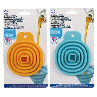Collapsible Funnel Large Silicone Asst