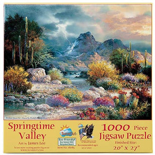 Sunsout Puzzle 300pc Springtime Valley