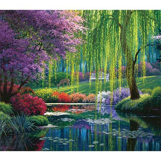 Sunsout Puzzle Willow Pond 300pc