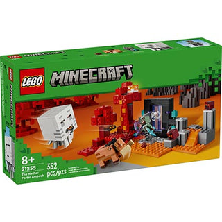 Lego Minecraft The Nether Portal Ambush 352pc