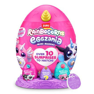 Rainbocorns Eggzania Mini Series 1 Plush Asst