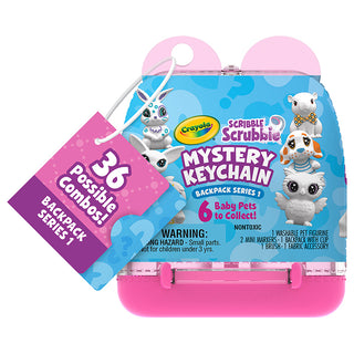Scribble Scrubbie 1Pk Baby Pet Mystery Backpack