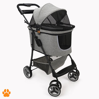 My Duque Cece 2 in 1 Pet Buggy Grey